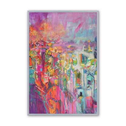[Color:Polished Chrome], Picture of art in a Polished Chrome frame