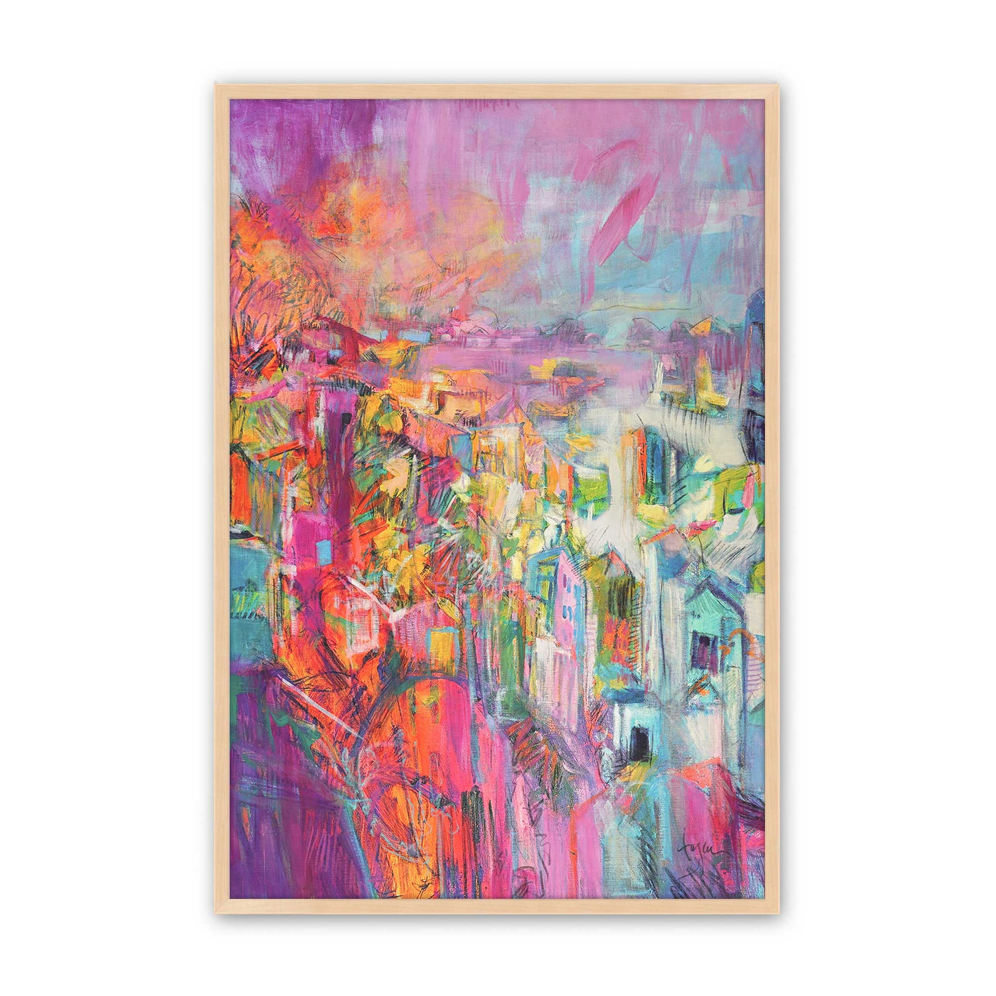 [Color:Raw Maple], Picture of art in a Raw Maple frame
