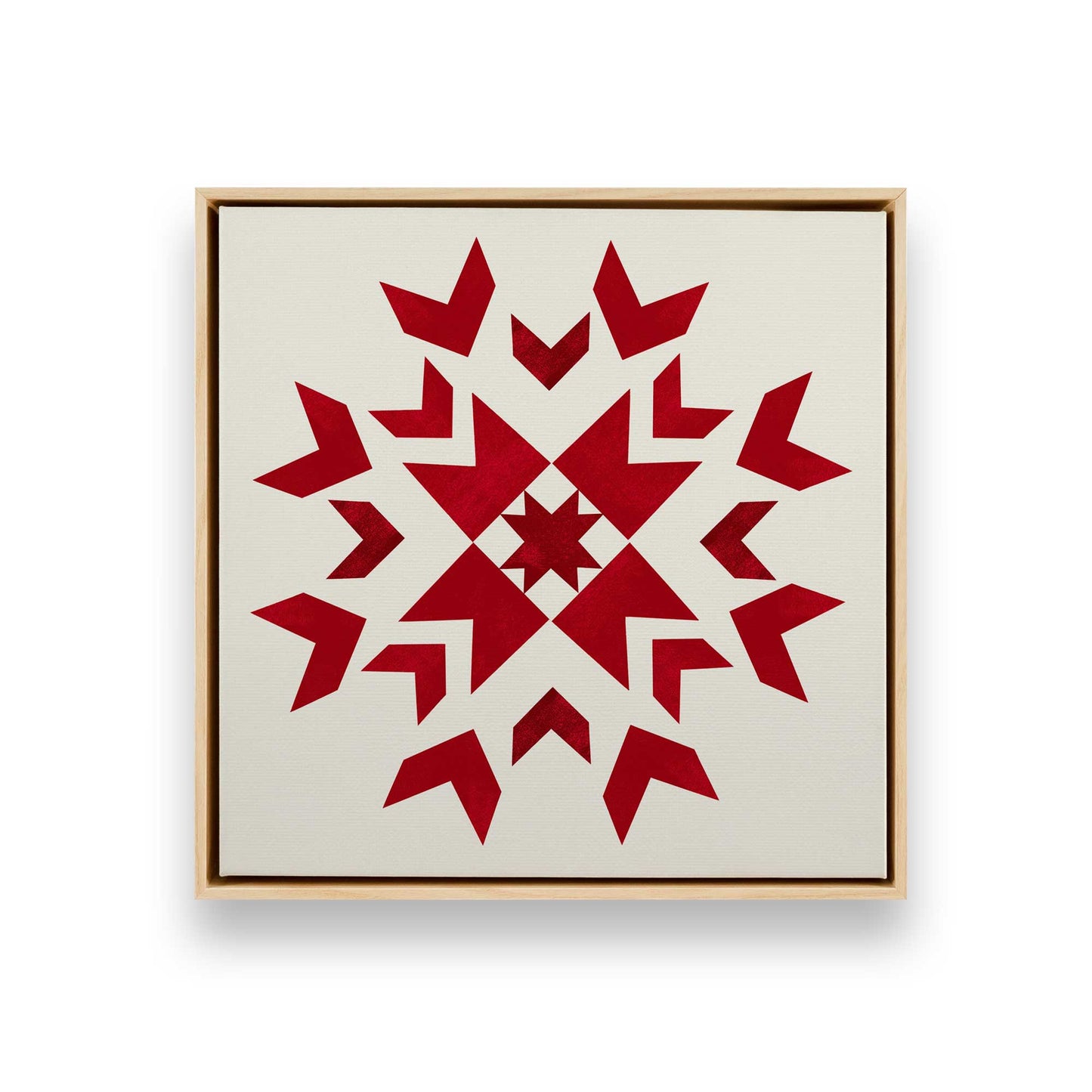 [Color:American Maple], Picture of art in a American Maple frame