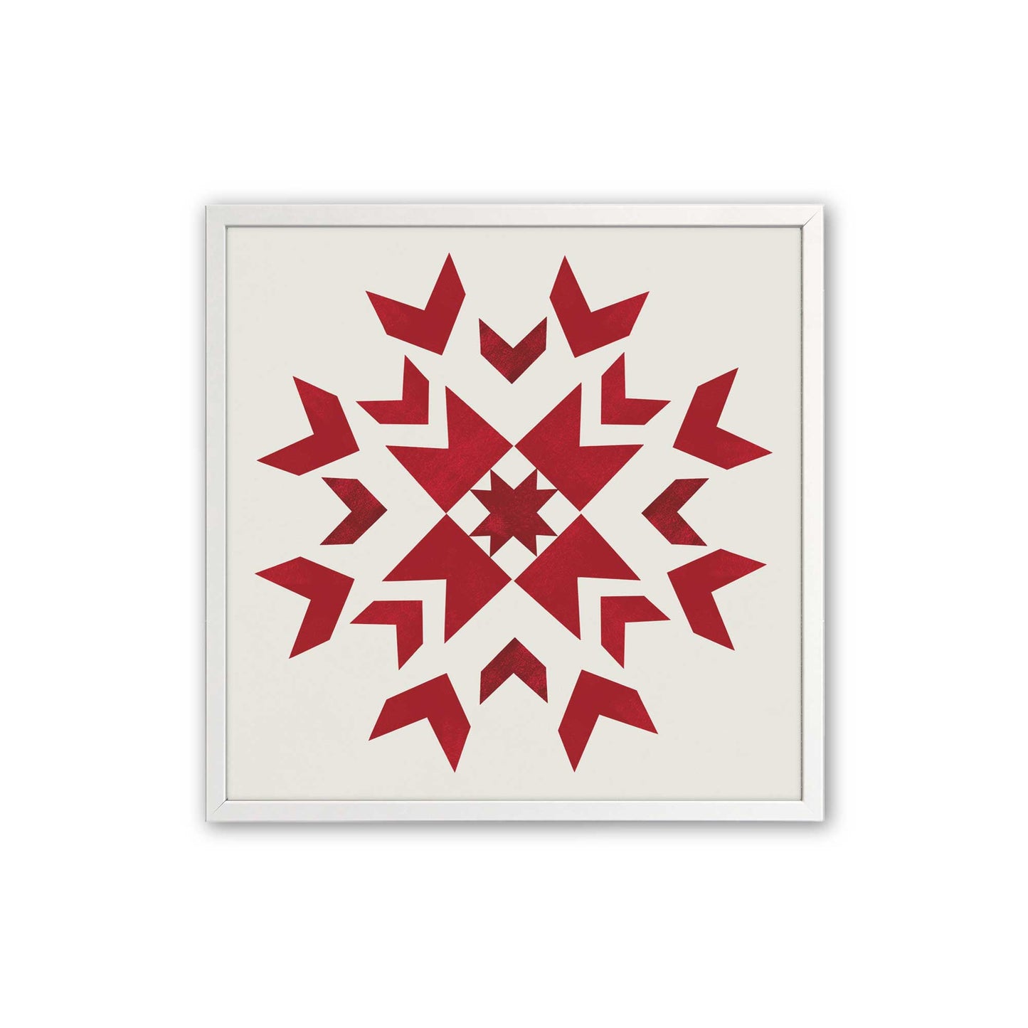 [Color:Opaque White], Picture of art in an Opaque White frame