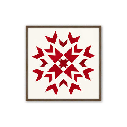 [Color:Walnut], Picture of art in a Walnut frame