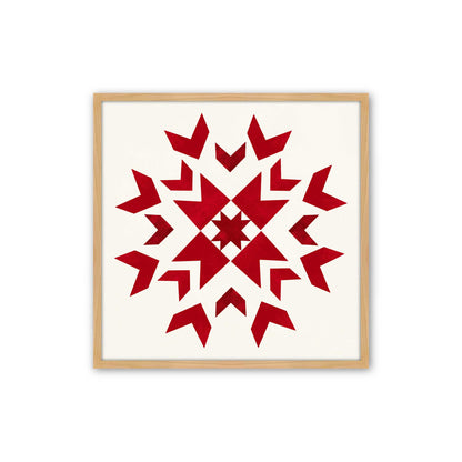 [Color:American Maple], Picture of art in an American Maple frame