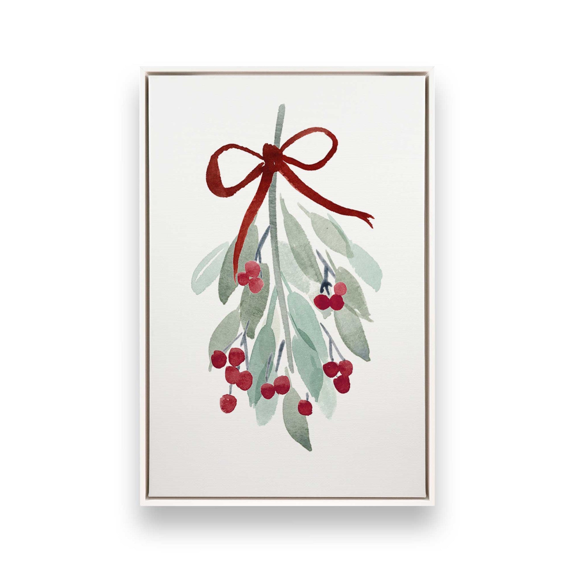 [Color:Opaque White], Picture of art in a White frame