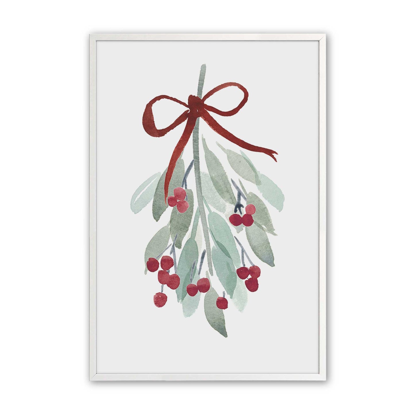 [Color:Opaque White], Picture of art in an Opaque White frame