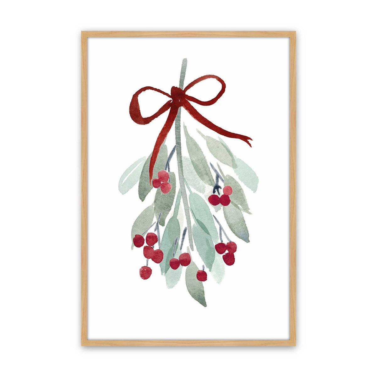 [Color:American Maple], Picture of art in a American Maple frame