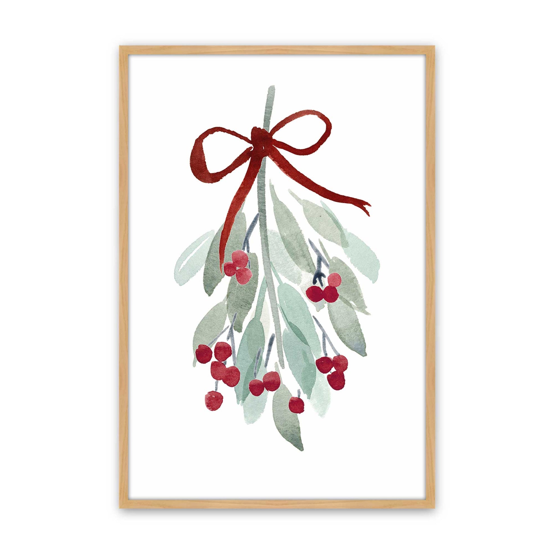 [Color:American Maple], Picture of art in a American Maple frame