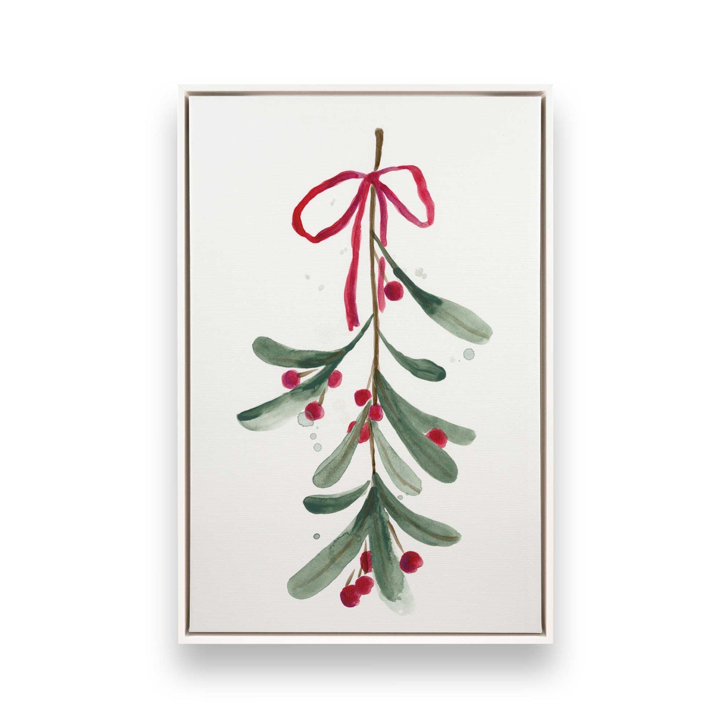 Holiday Sprig, Set of 4 Canvas Prints