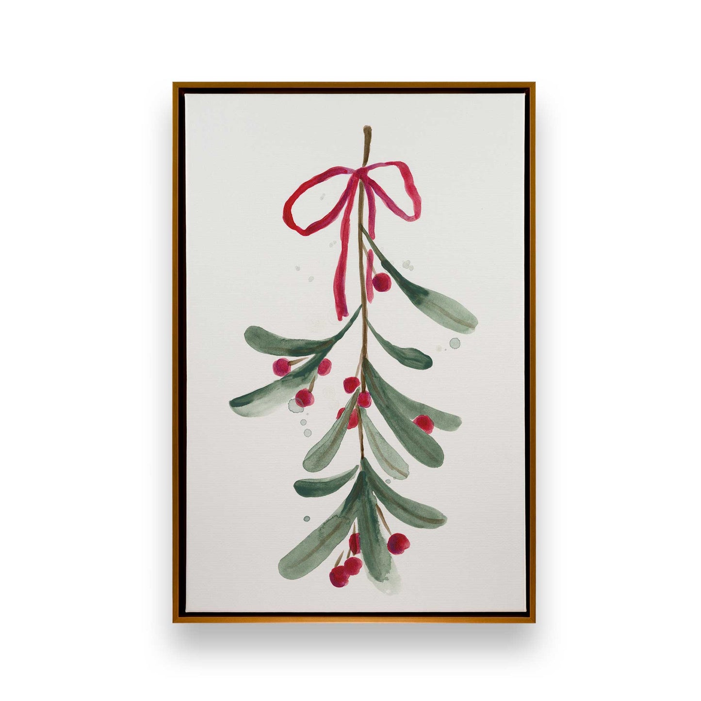 Holiday Sprig, Set of 4 Canvas Prints