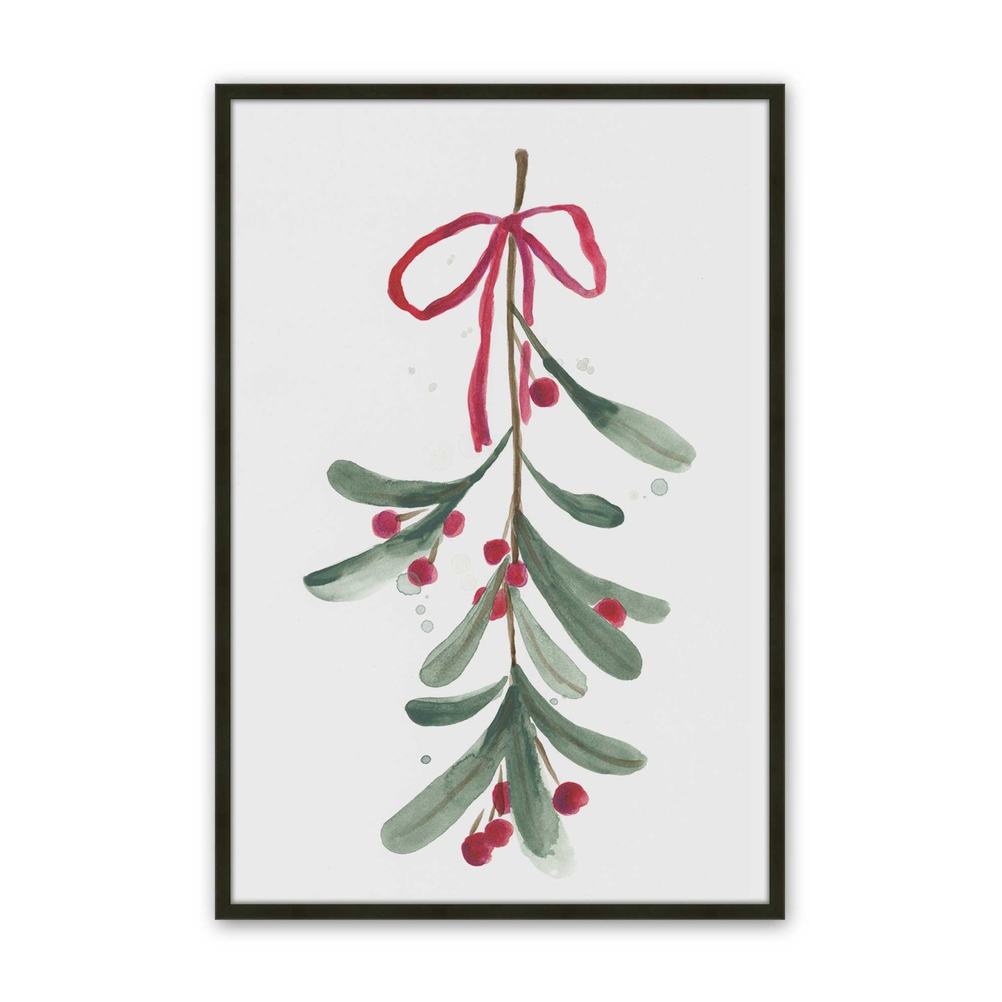 Holiday Sprig, Set of 4 Paper Prints