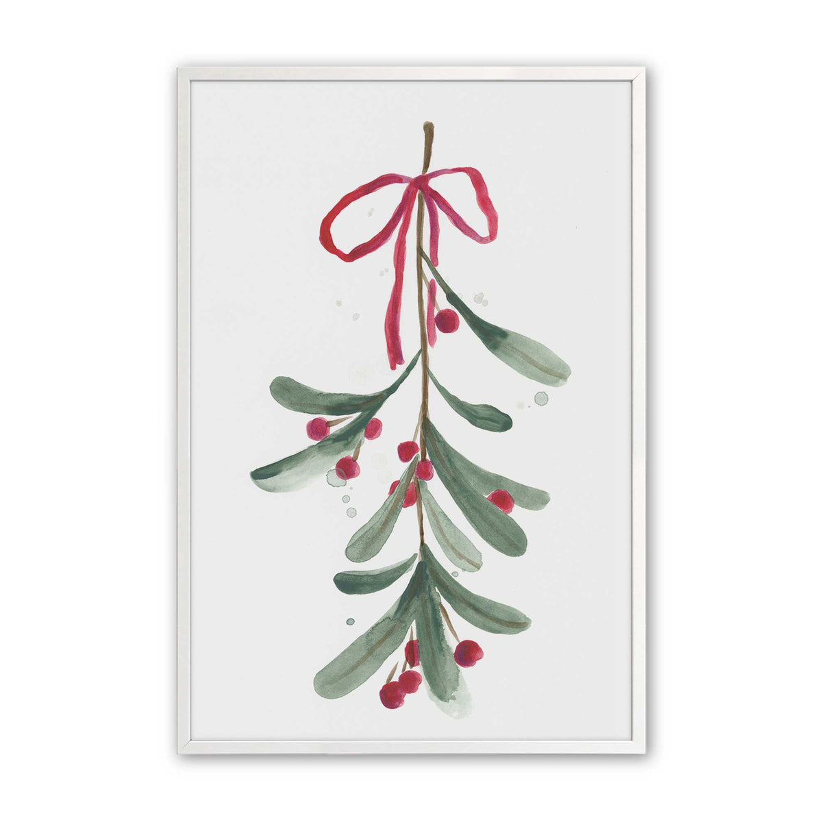 Holiday Sprig, Set of 4 Paper Prints