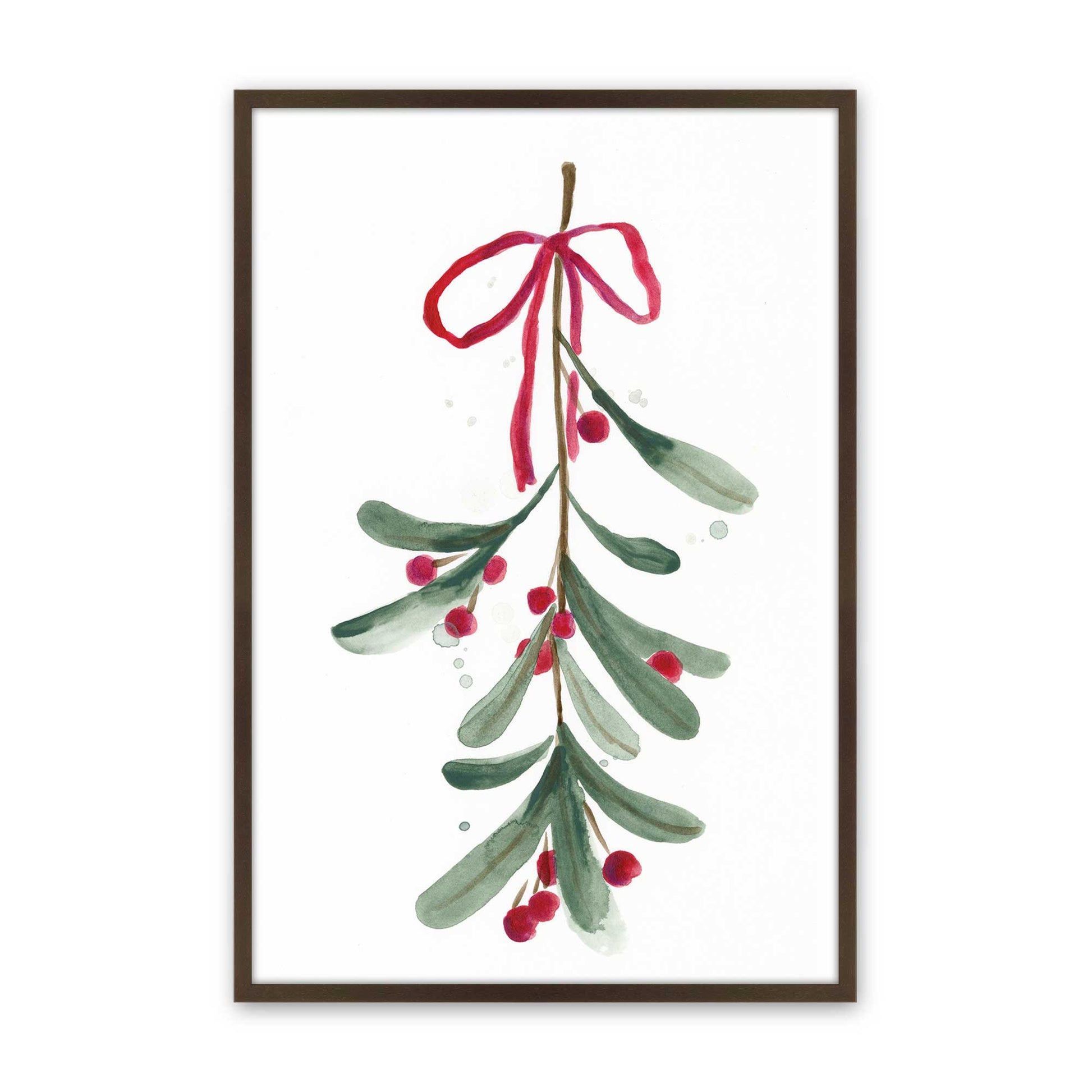 [Color:Brown], Picture of art in a Brown frame