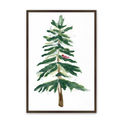 [Color:Brown], Picture of art in a Brown frame