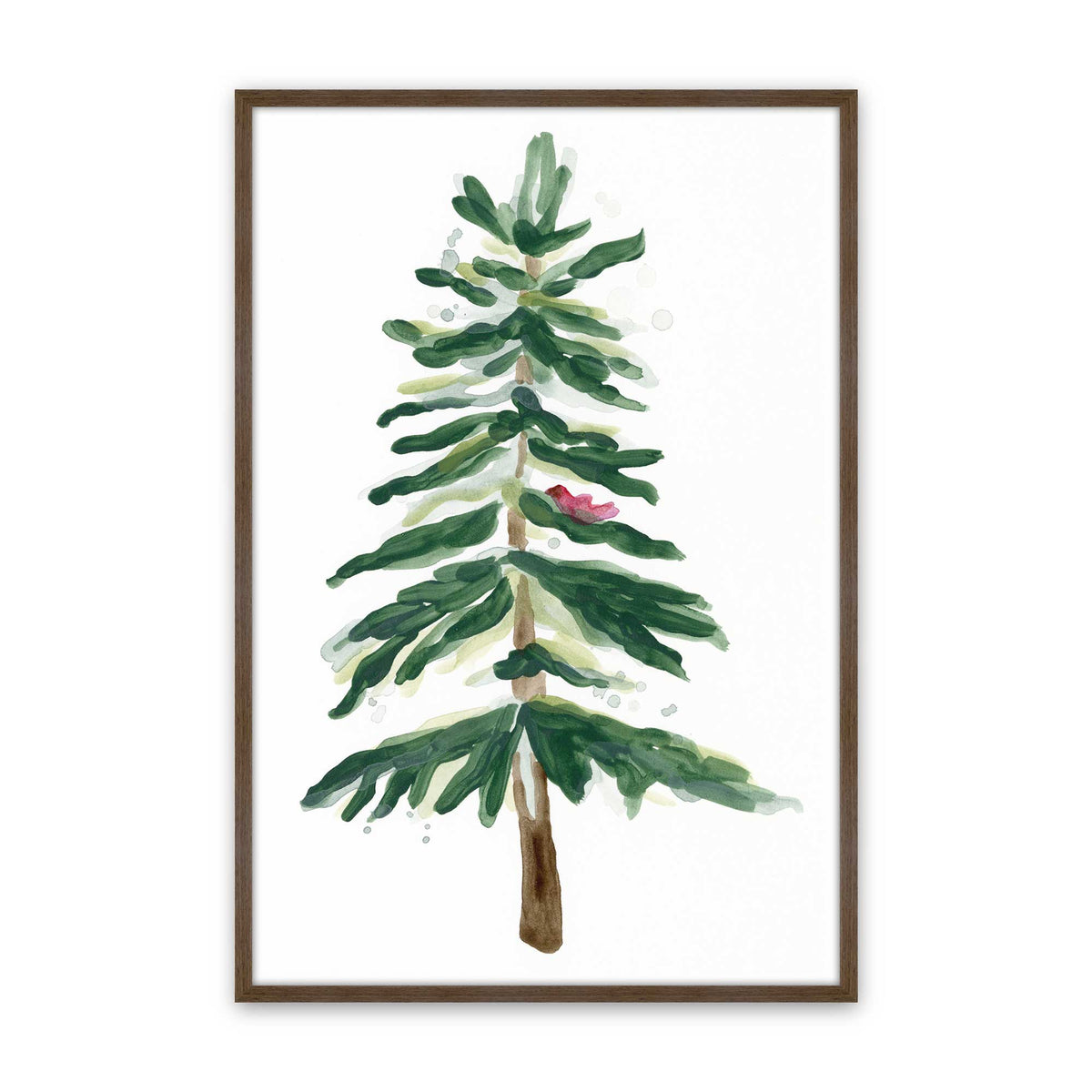 [Color:Walnut], Picture of art in a Walnut frame