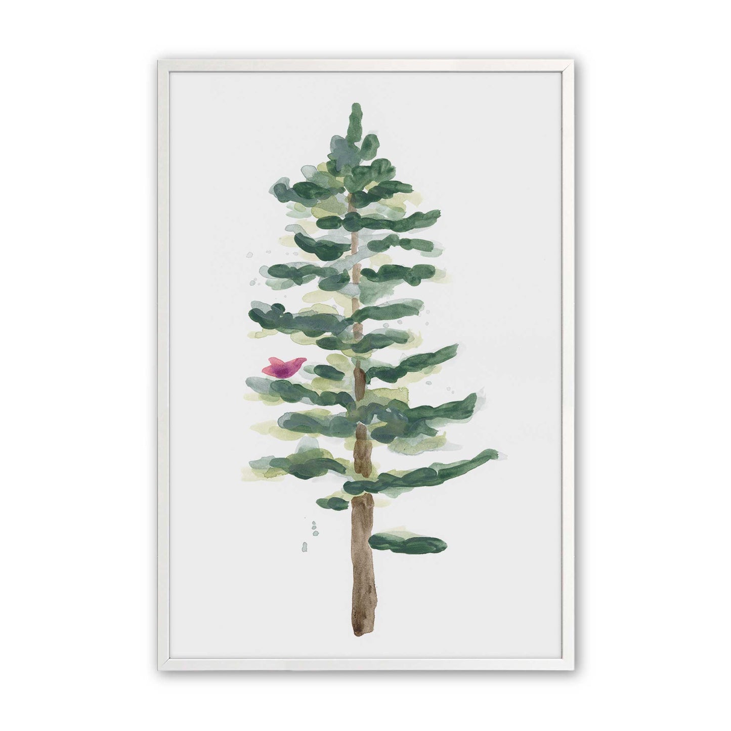 [Color:Opaque White], Picture of art in a Opaque White frame