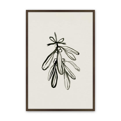 [Color:Belvinder Brown], Picture of art in a Belvinder Brown frame
