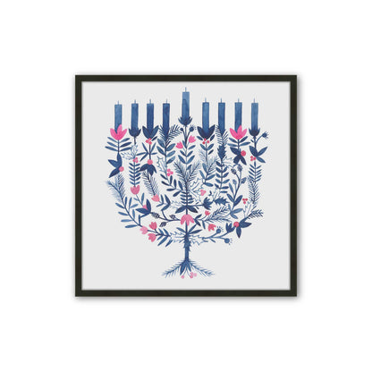 [Color:Satin Black], Picture of art in a Satin Black frame