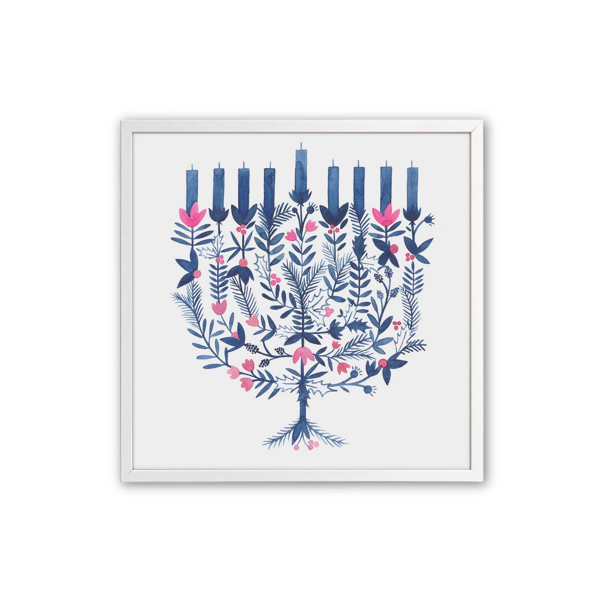 [Color:Opaque White], Picture of art in a Opaque White frame