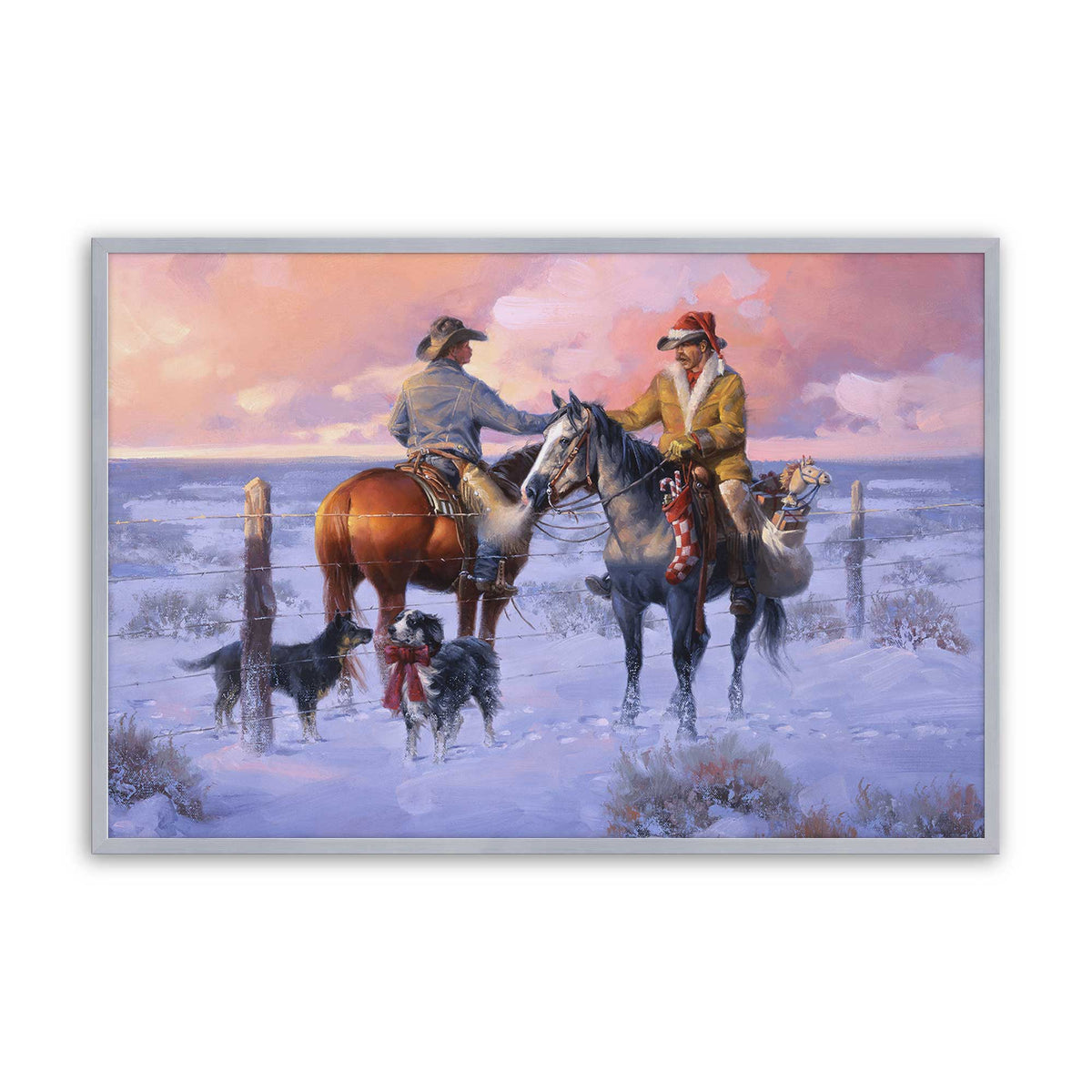 [Color:Polished Chrome], Picture of art in a Polished Chrome frame