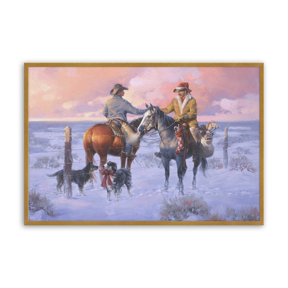 [Color:Polished Gold], Picture of art in a Polished Gold frame