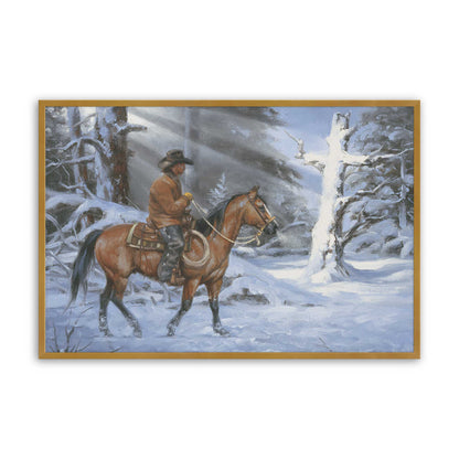 [Color:Polished Gold], Picture of art in a Polished Gold frame