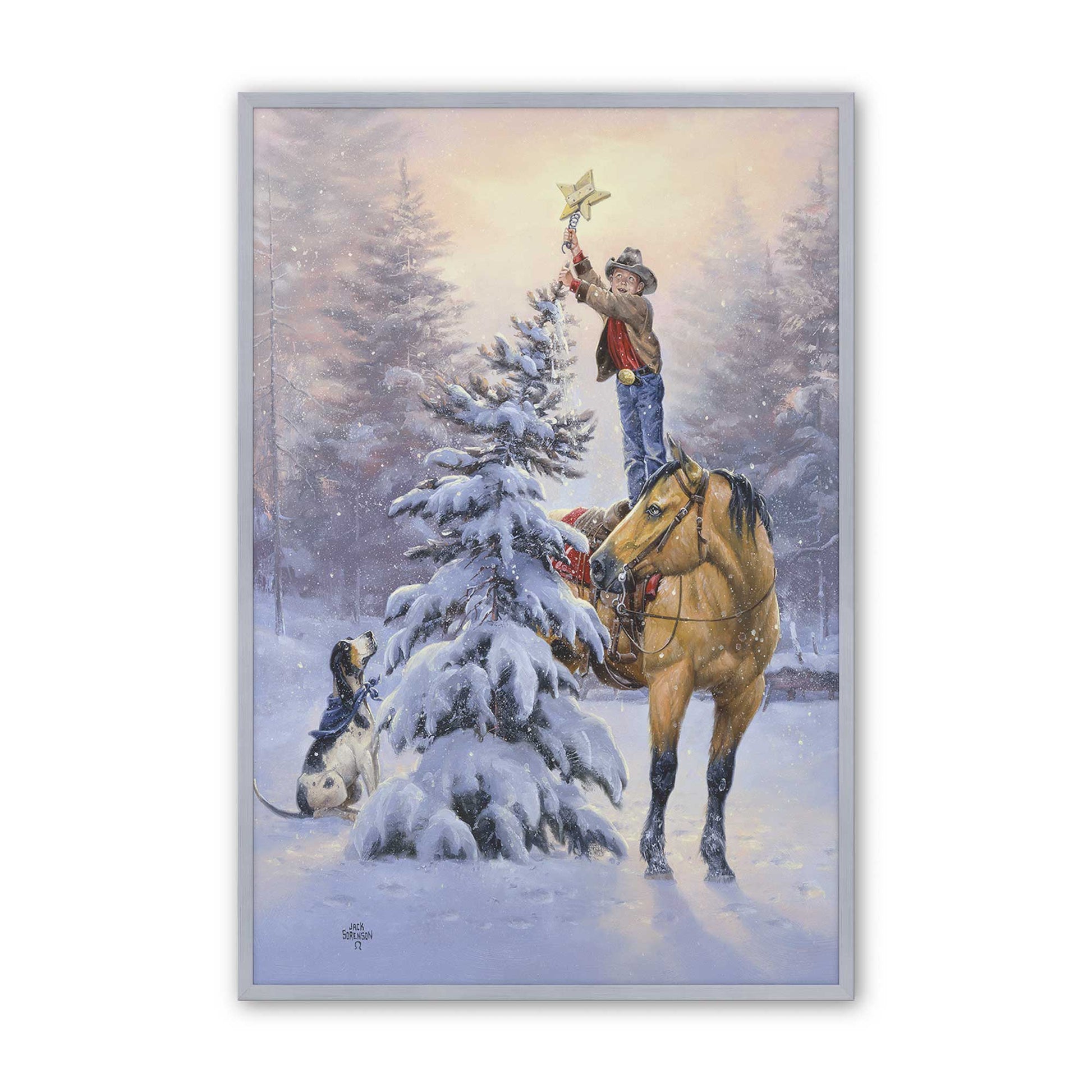 [Color:Polished Chrome], Picture of art in a Polished Chrome frame