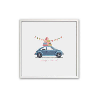 [Color:Opaque White], Picture of art in an Opaque White frame