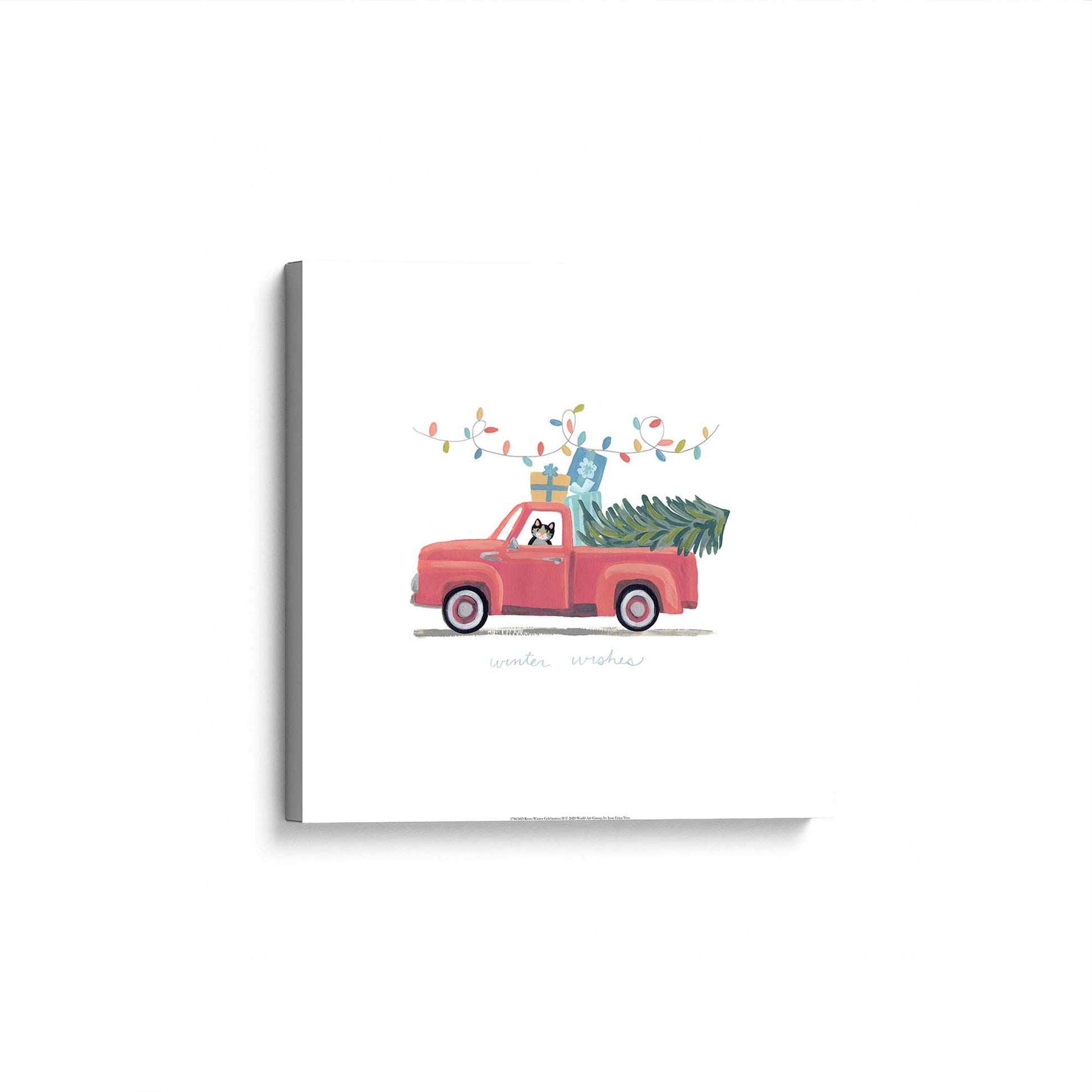 [Color:Stretched Canvas], Picture of art at an angle