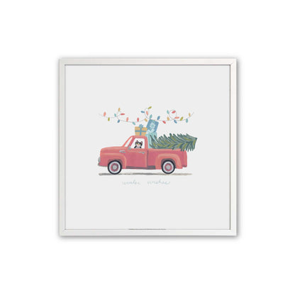 [Color:Opaque White], Picture of art in a Opaque White frame