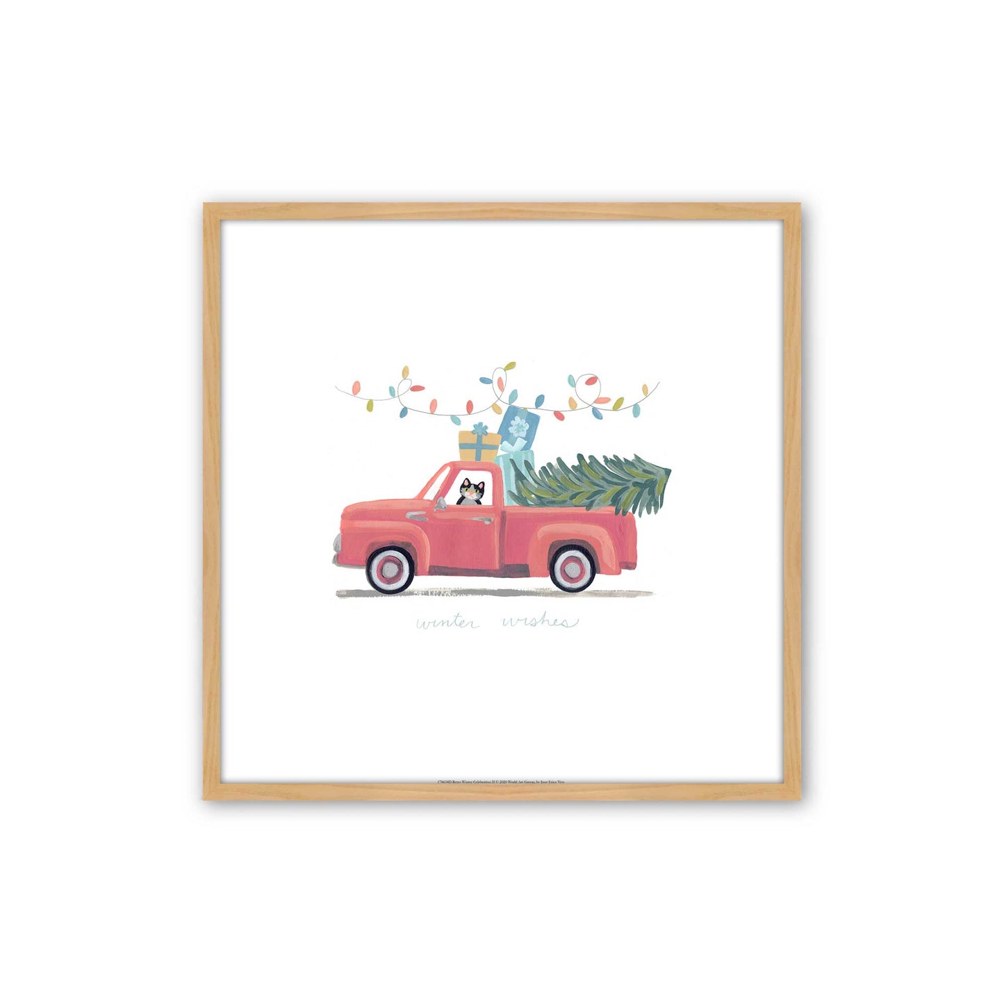 [Color:Espresso], Picture of art in a Espresso frame
