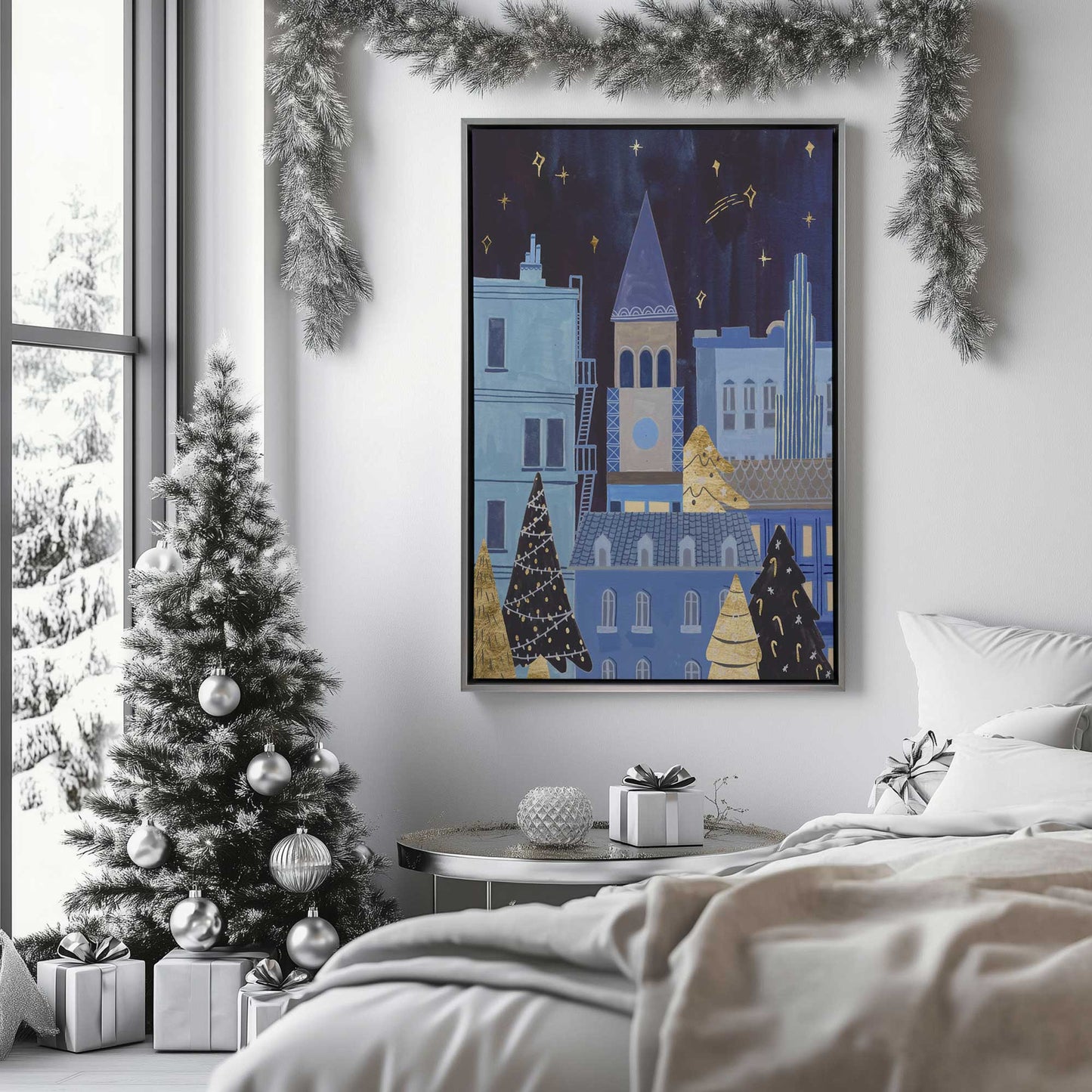 Picture of art in a room