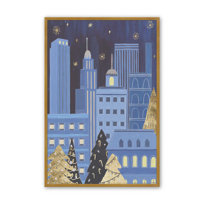 [Color:Polished Gold], Picture of art in a Polished Gold frame