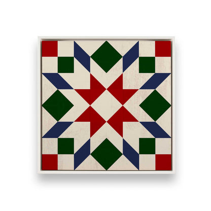[Color:Opaque White], Picture of art in a White frame