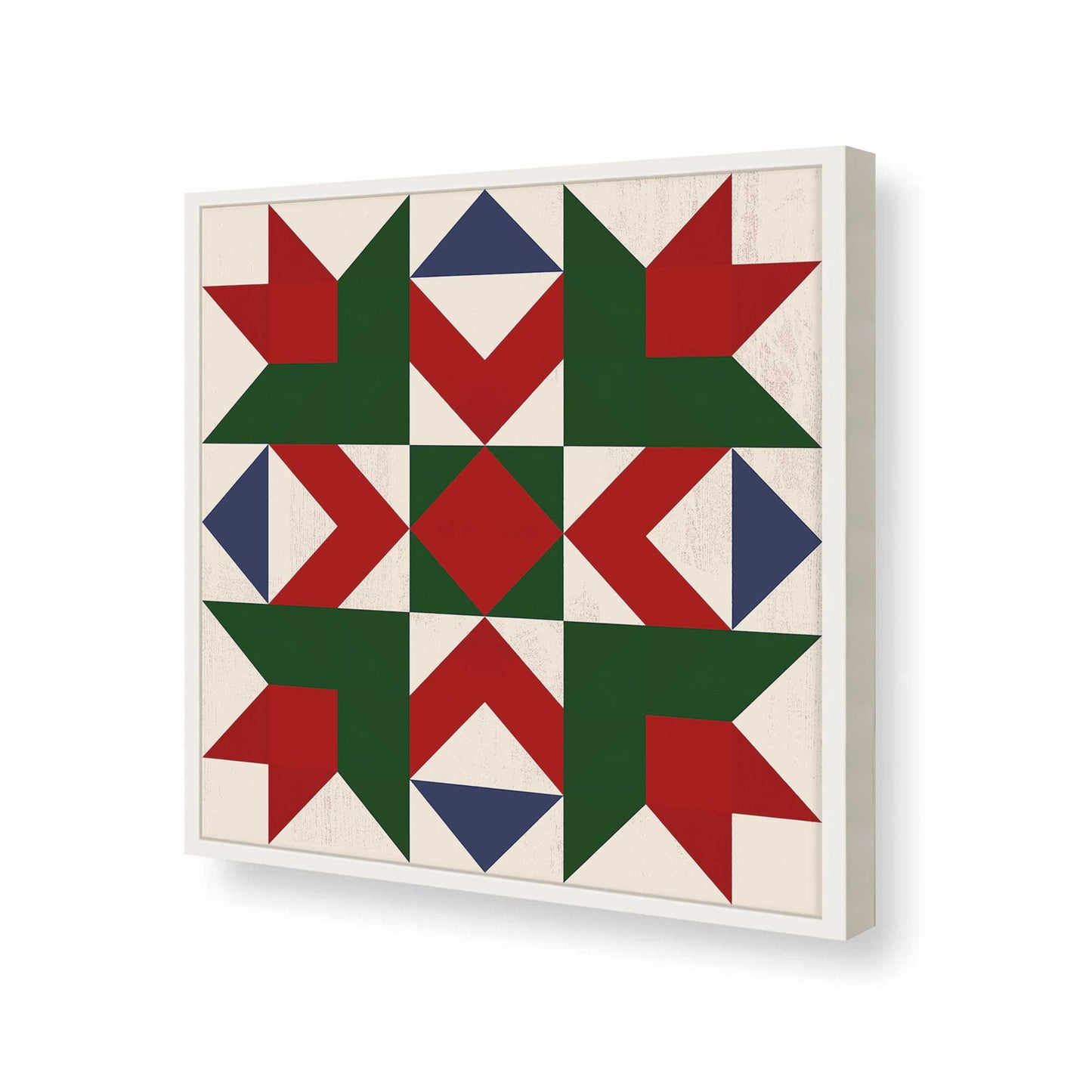 [Color:Opaque White], Picture of art in a Opaque White frame of the corner