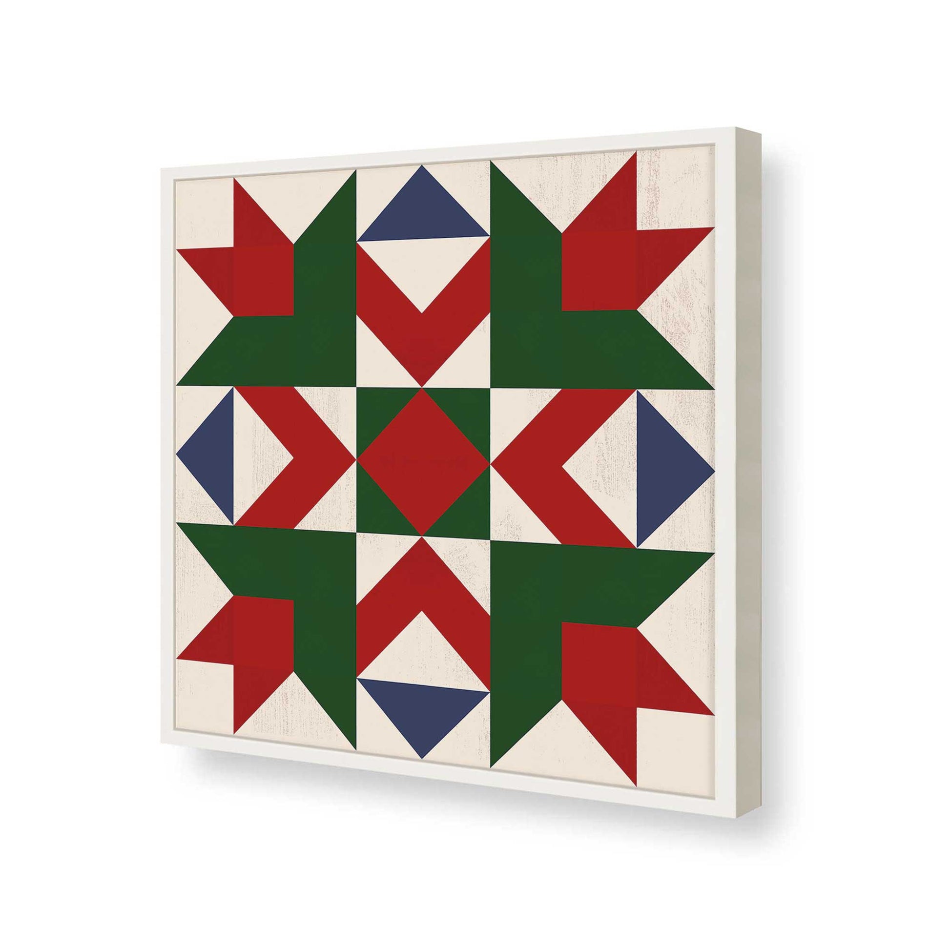 [Color:Opaque White], Picture of art in a Opaque White frame of the corner