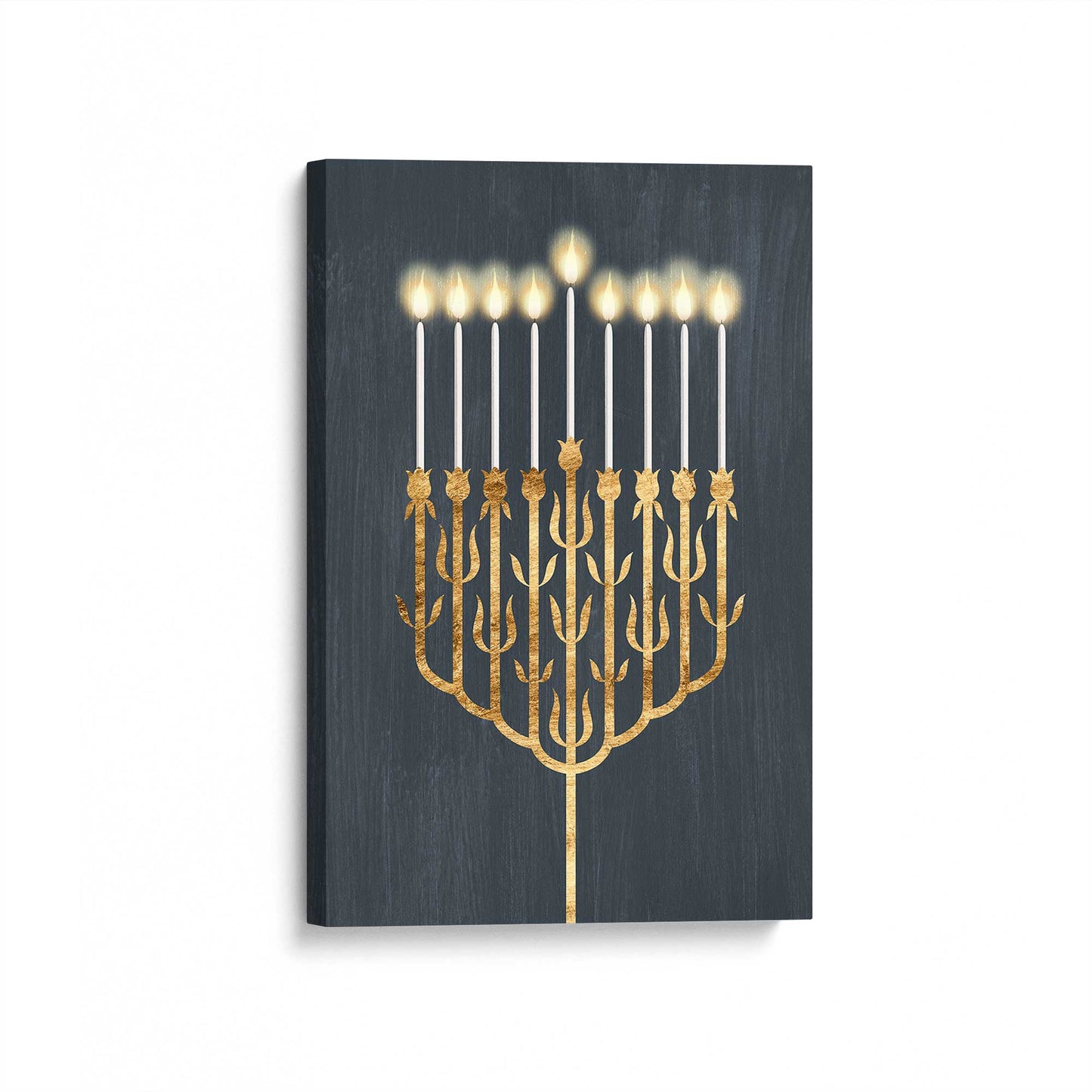[Color:Stretched Canvas], Picture of art at an angle