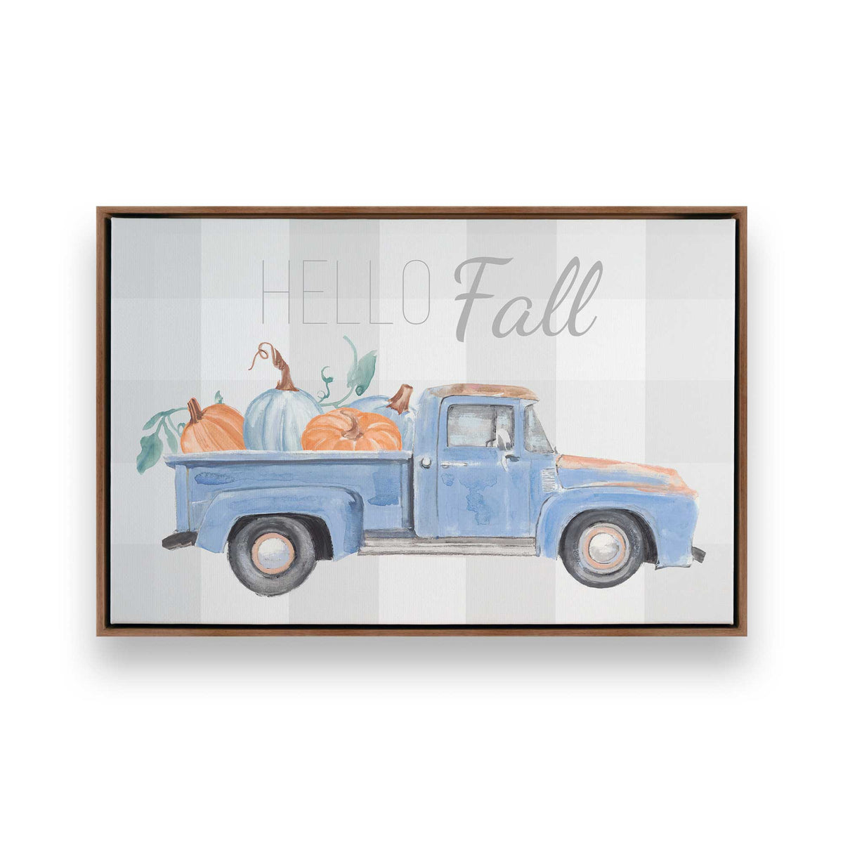[Color:Walnut], Picture of art in a Walnut frame