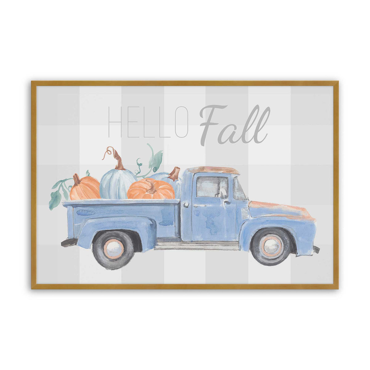 [Color:Polished Gold], Picture of art in a Polished Gold frame
