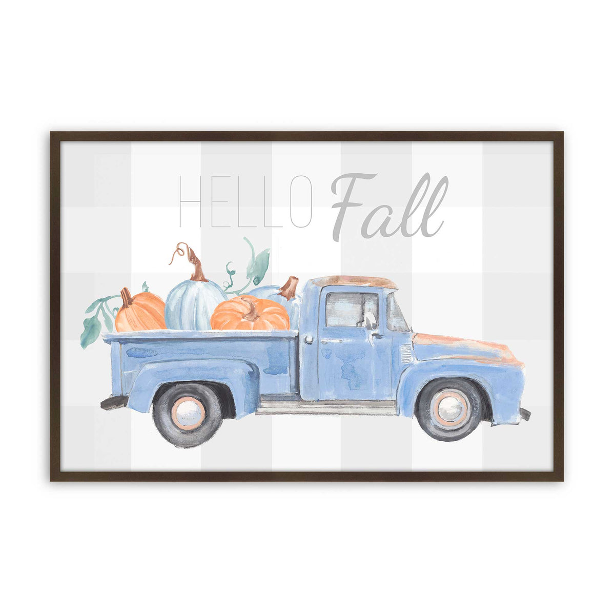 [Color:Belvinder Brown], Picture of art in a Belvinder Brown frame