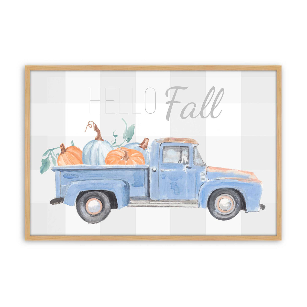 [Color:American Maple], Picture of art in a American Maple frame