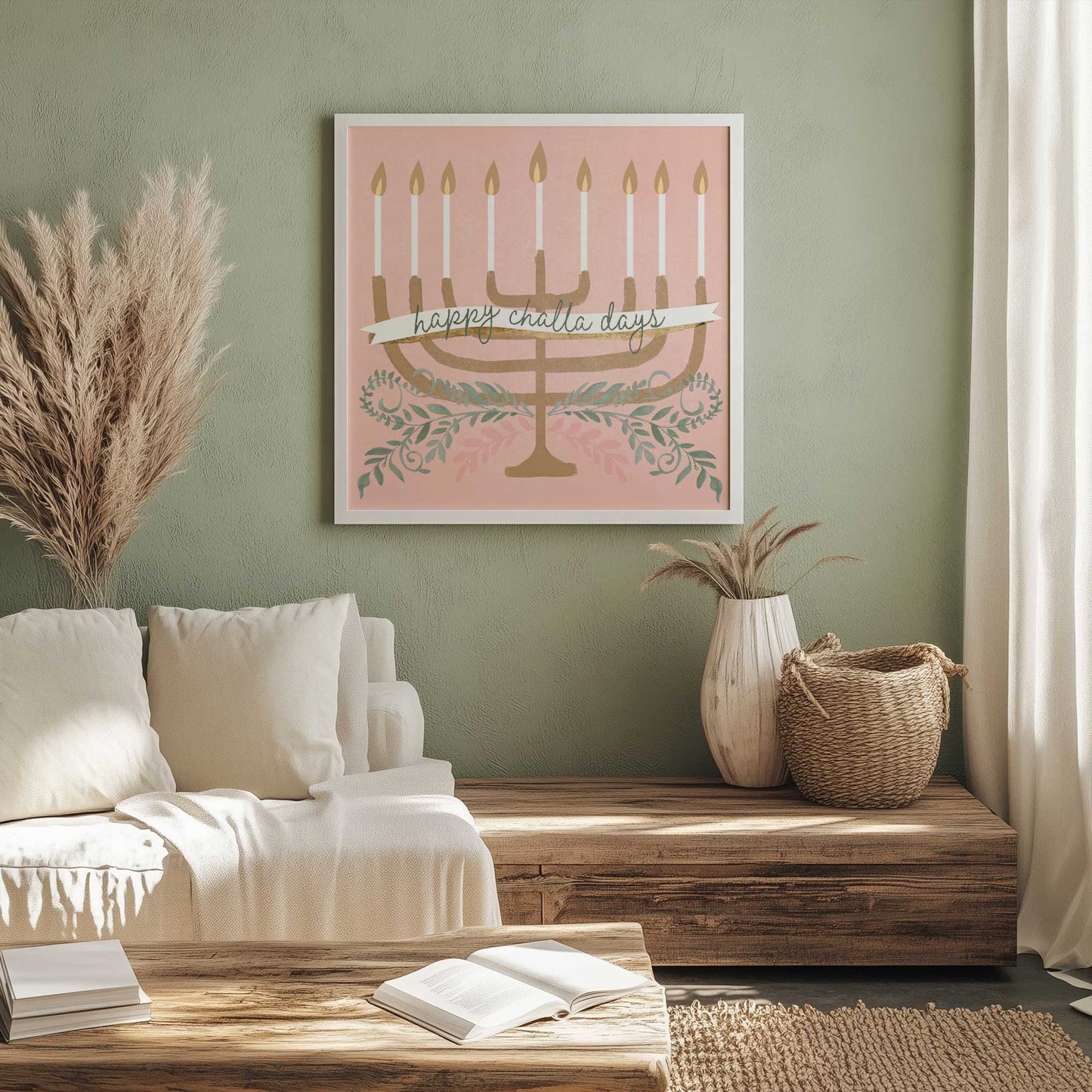Picture of art in a room