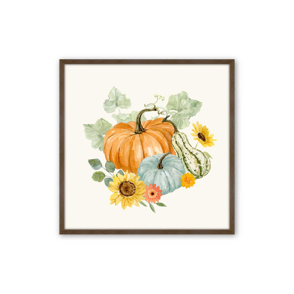 [Color:Walnut], Picture of art in a Walnut frame