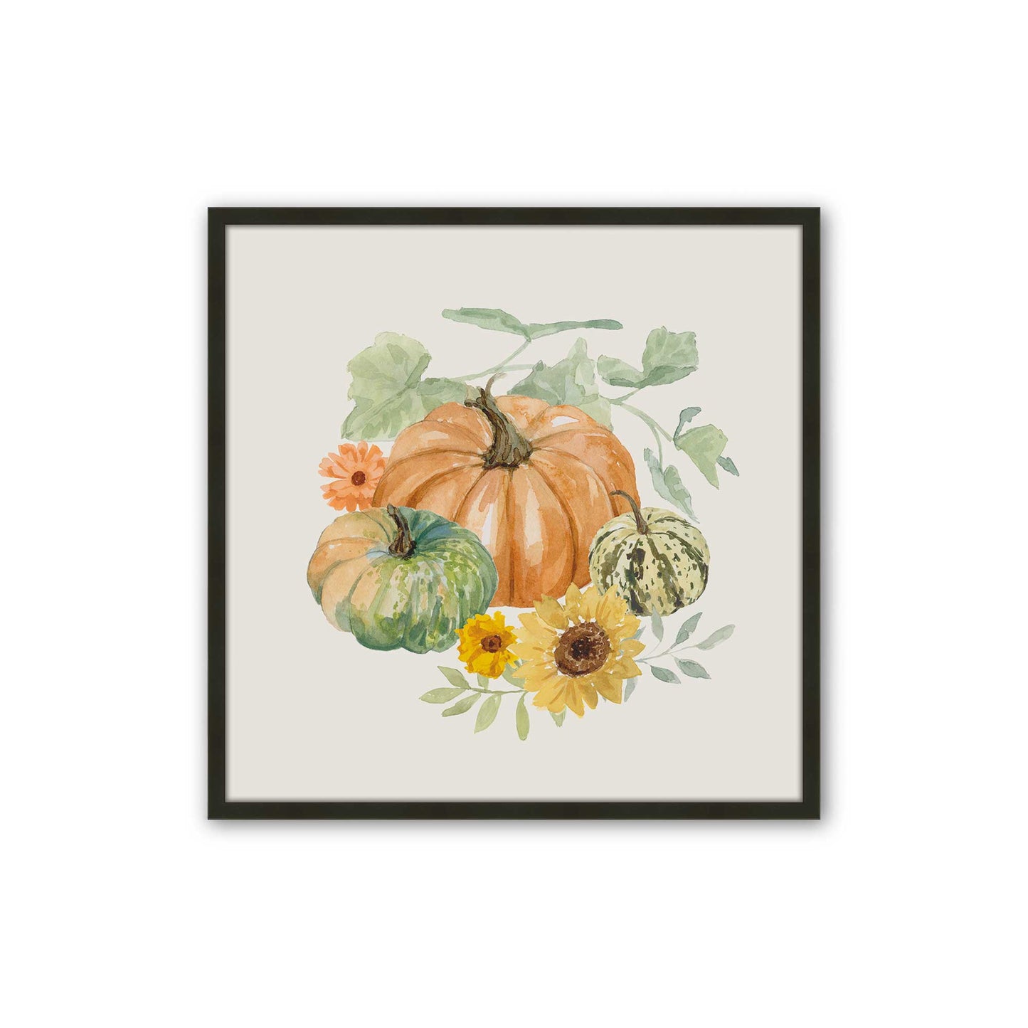 [Color:Satin Black], Picture of art in a Satin Black frame