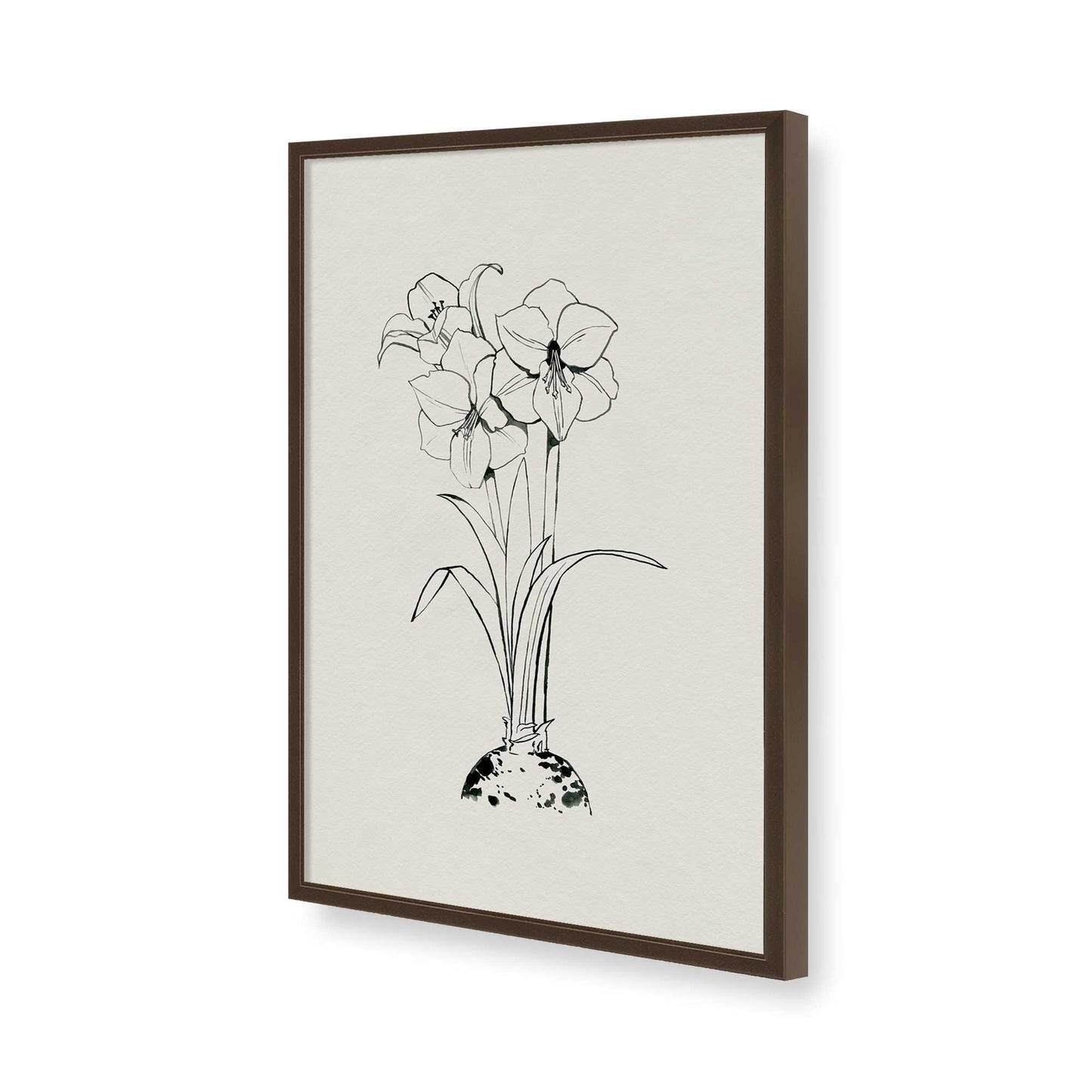 [Color:Belvinder Brown], Picture of art in a Belvinder Brown frame of the corner