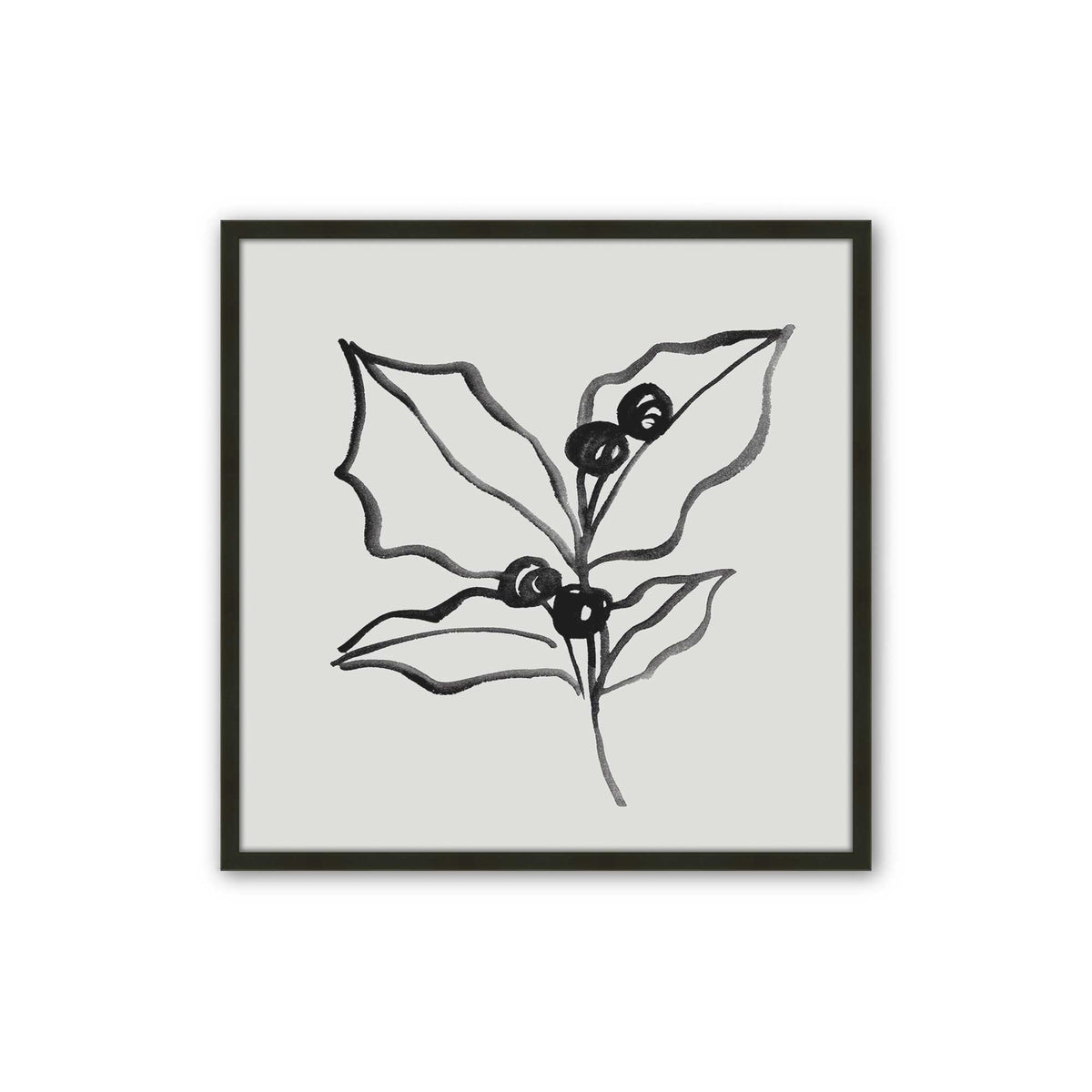 [Color:Satin Black], Picture of art in a Satin Black frame