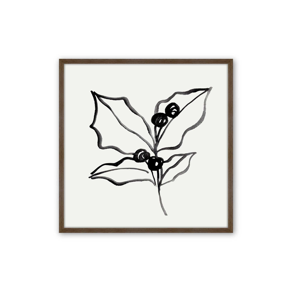 [Color:Walnut], Picture of art in a Walnut frame