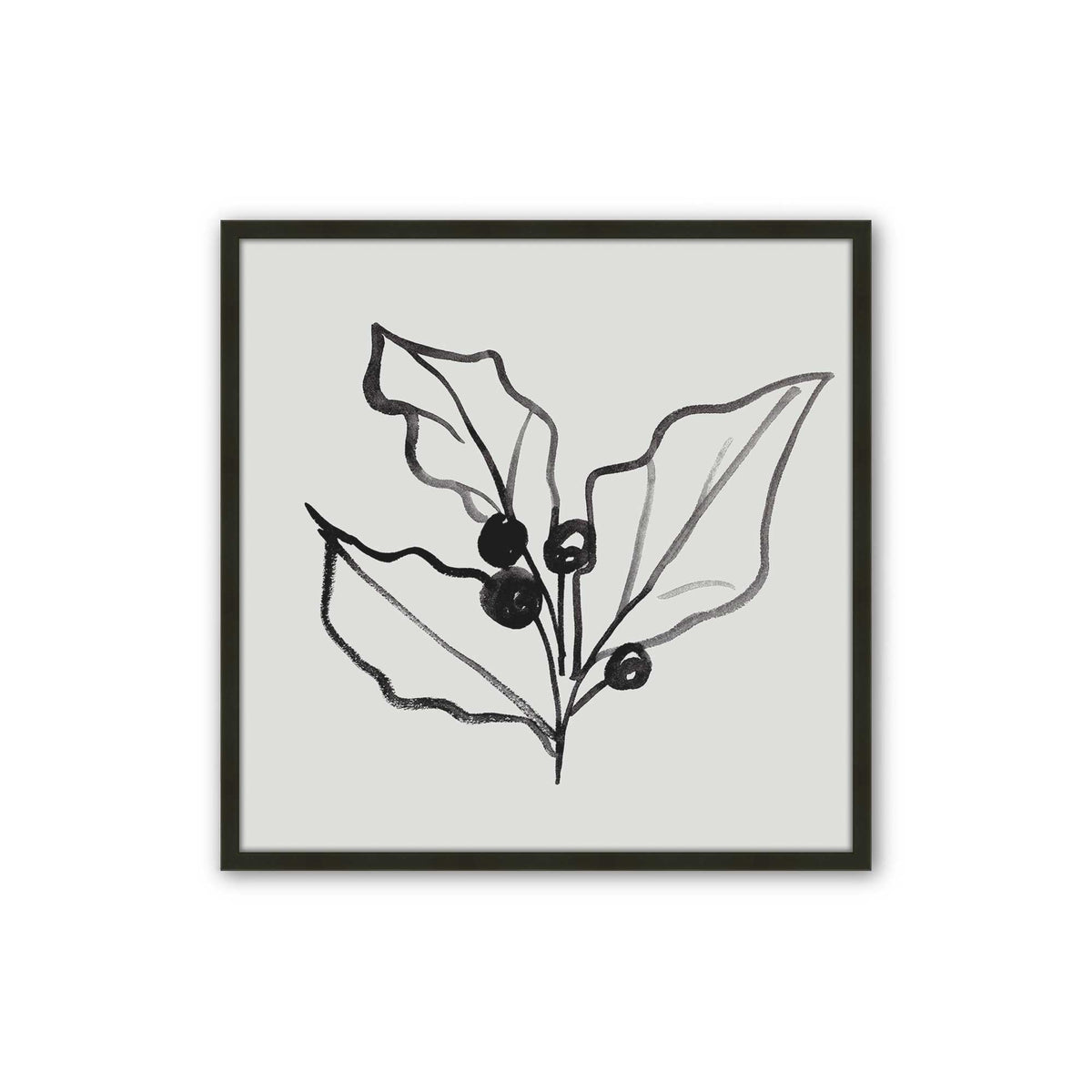 [Color:Satin Black], Picture of art in a Satin Black frame