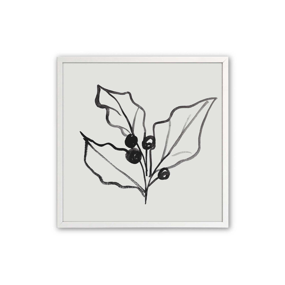 [Color:Opaque White], Picture of art in an Opaque White frame
