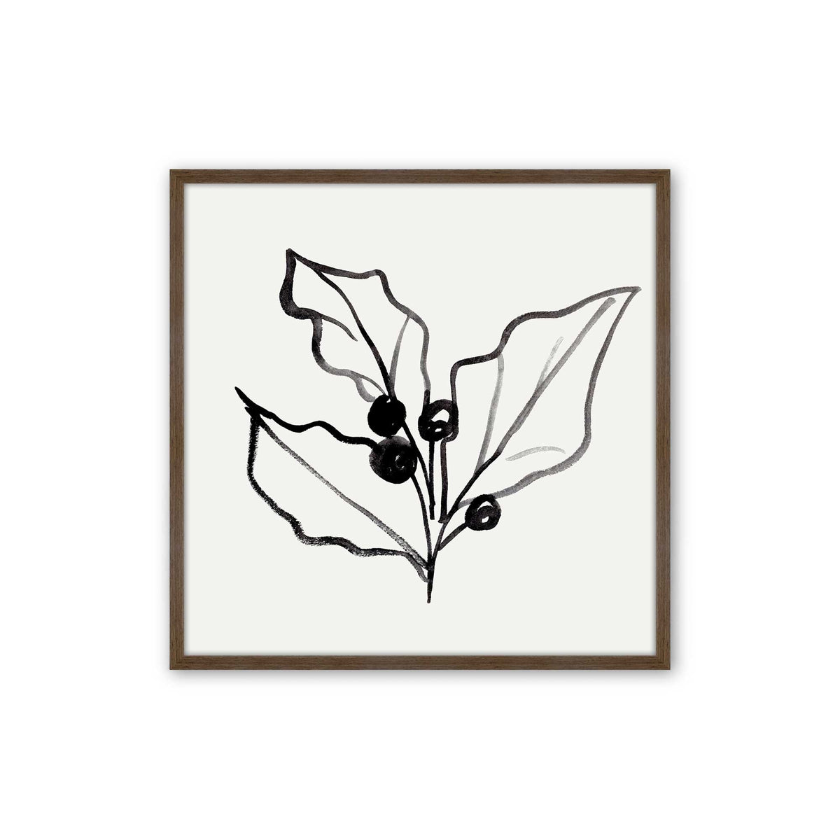 [Color:Walnut], Picture of art in a Walnut frame