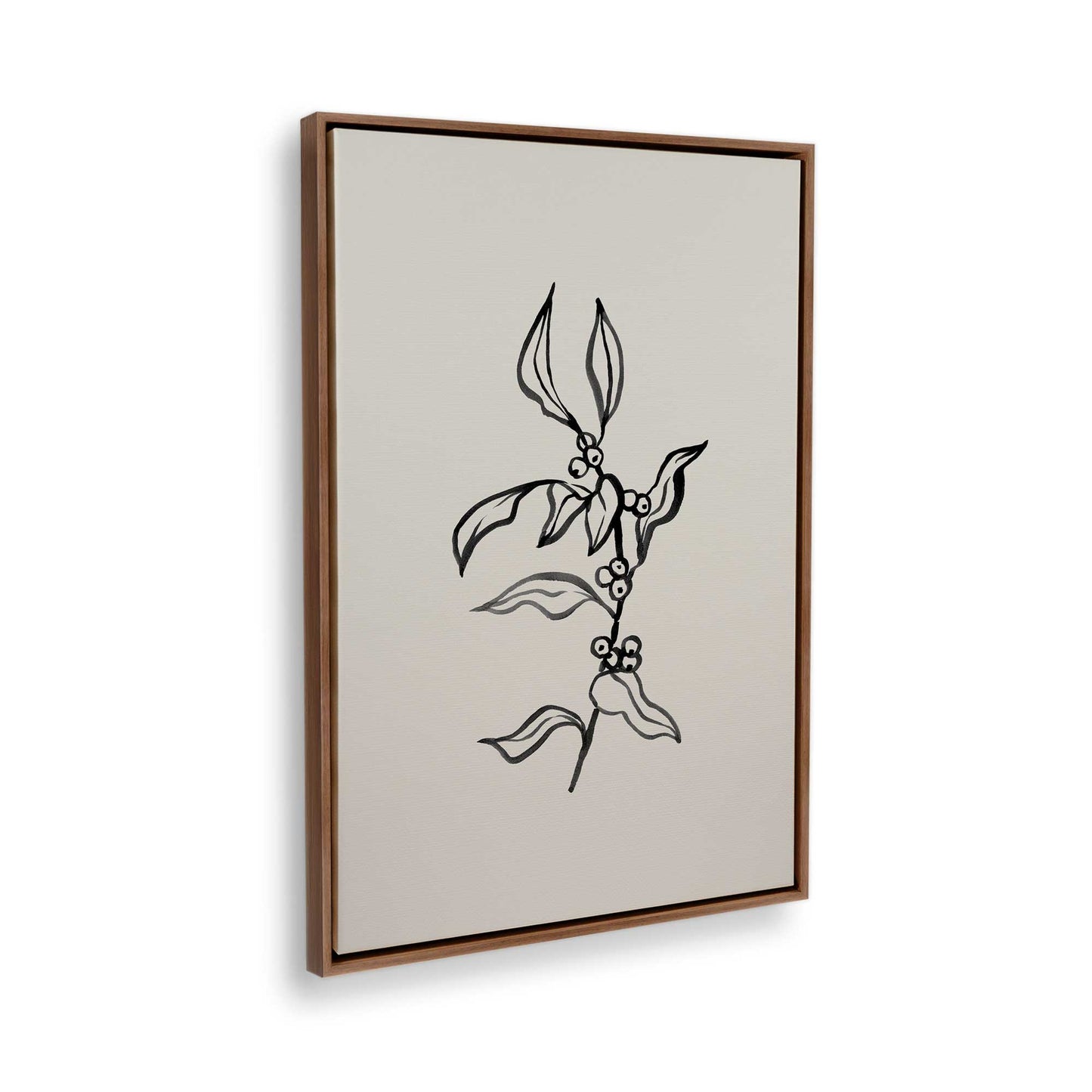 [Color:Walnut], Picture of the corner of the art