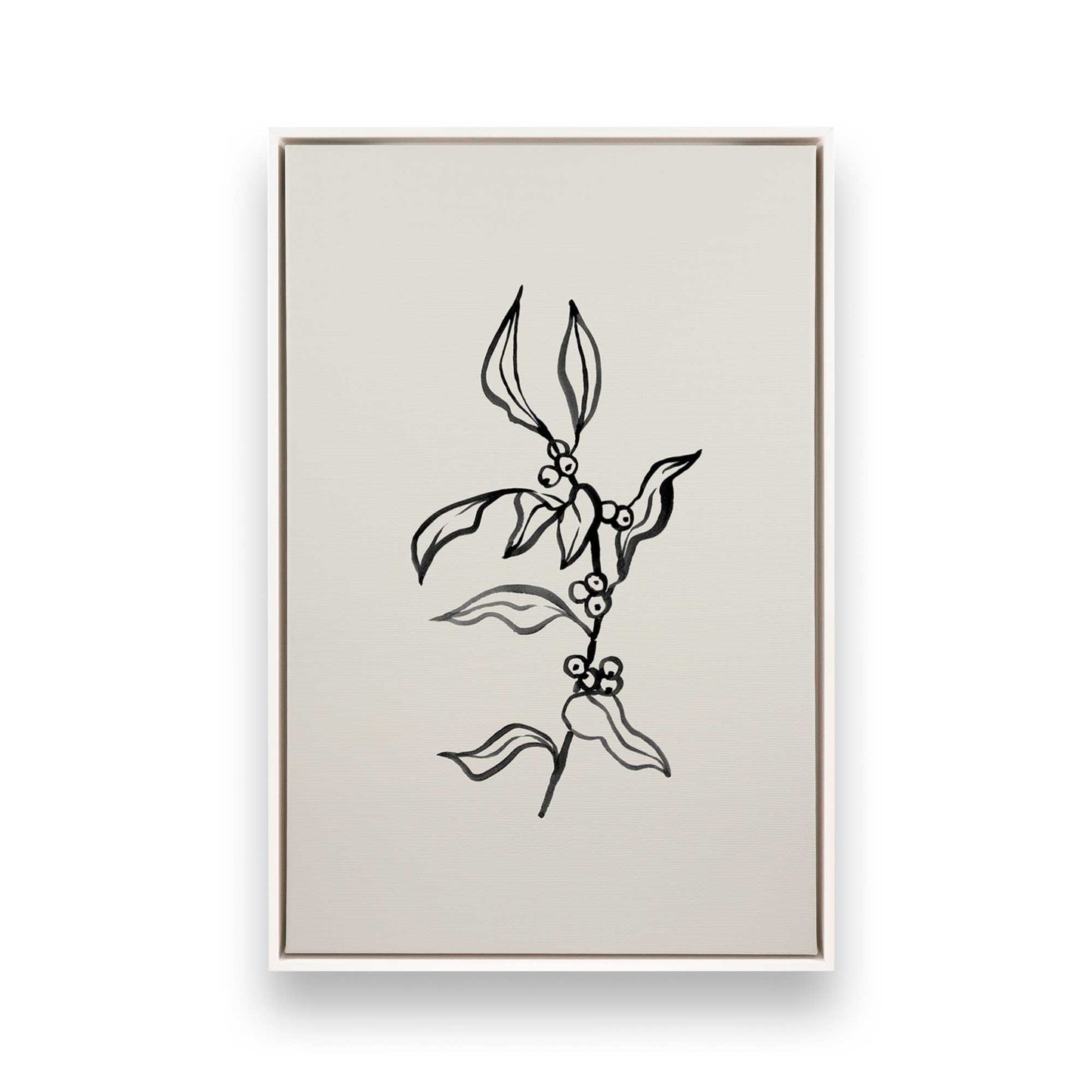 Kiss Me Twiggy, Set of 3 Canvas Prints